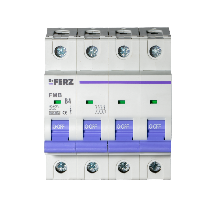 FMB-B 6kA 4P 02 х-ка B Автоматический выключатель